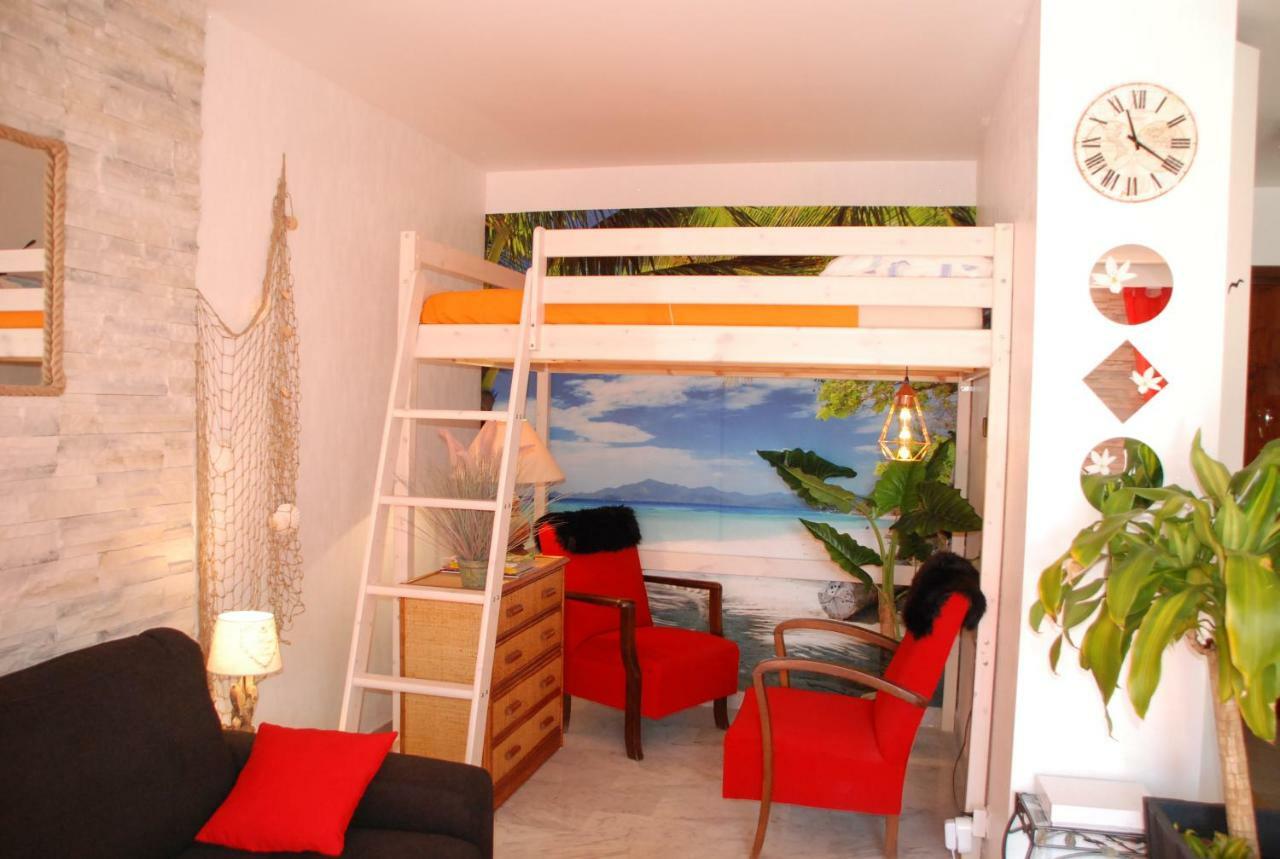 Studio - Juan les pins - proximité plages Antibes Esterno foto